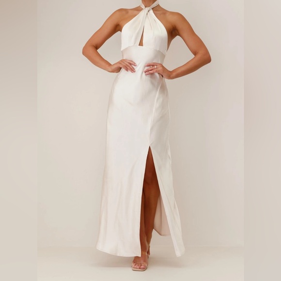 Amalia Maxi Dress - Champagne - Picture 2 of 6